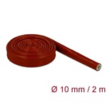 Delock Tűzvédelmi szilikon borítású takarás 2 m x 10 mm piros