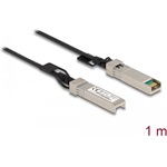 Delock Twinax SFP+ -> SFP+ M/M adatkábel 1m fekete