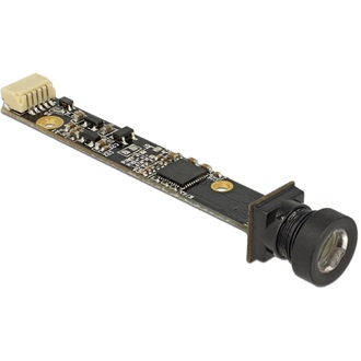 Delock USB 2.0 Camera module 5,04 megapixeles lencsével szemben, 55 fokos V5 fix fókusszal