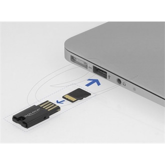 Delock USB 2.0 kártyaolvasó Micro SD memóriakártyákhoz