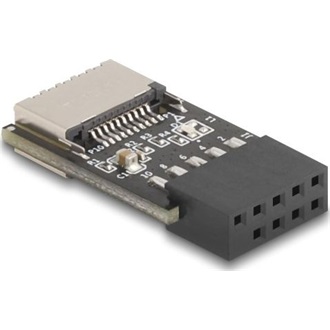 Delock USB 2.0 Adapter tűfejes anya   külső E-típusú, A kulcs USB anya