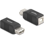 Delock USB 2.0 adapter A-típusú USB anya   B-típusú USB anya