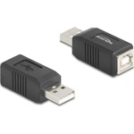Delock USB 2.0 adapter A-típusú USB apa   B-típusú USB anya