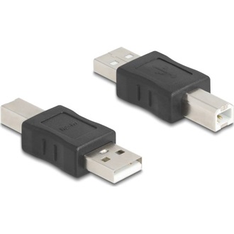 Delock USB 2.0 adapter A-típusú USB apa - B-típusú USB apa