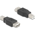 Delock USB 2.0 adapter B-típusú USB apa   A-típusú USB anya