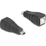 Delock USB 2.0 adapter Mini USB 5 tűs apa   B-típusú USB anya