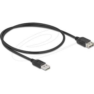 Delock USB 2.0 hosszabbítókábel EASY USB Type-A apa - EASY USB Type-A anya 0,5 m