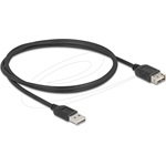 Delock USB 2.0 hosszabbítókábel EASY USB Type-A apa - EASY USB Type-A anya 1 m