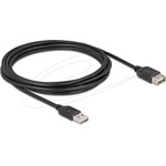 Delock USB 2.0 hosszabbítókábel EASY USB Type-A apa - EASY USB Type-A anya 3 m