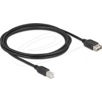 Delock USB 2.0 kábel USB Type-B apa - EASY USB Type-A anya 2 m