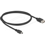 Delock USB 2.0 kábel USB Type Mini-B apa - EASY USB Type-A anya 1 m