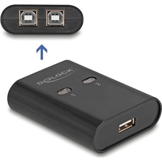 Delock USB 2.0 kapcsoló 2 PC - 1 eszköz