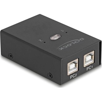 Delock USB 2.0 kapcsoló 2 PC - 4 eszköz
