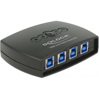 Delock USB 3.0-s megosztási kapcsoló 4 – 1