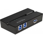 Delock USB 3.0 kapcsoló 2 személyi számítógép - 1 eszköz