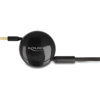 Delock USB-A 2.0 -> USB-B 2.0 micro 2db USB-C M/M töltőkábel 0.6m fekete visszahúzható