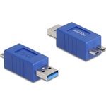 Delock USB 5 Gbps adapter A-típusú USB apa   USB Micro-B apa
