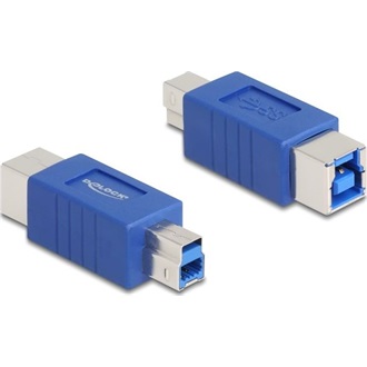 Delock USB 5 Gbps adapter B-típusú USB apa   anya csatlakoztató takarékos