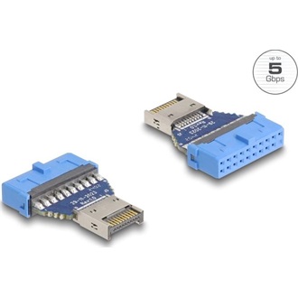 Delock USB-E A Key -> USB 3.1 Gen2 pinheader 20pin M/F adapter