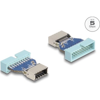 Delock USB 3.0 pinheader 19pin -> USB-E A Key M/F adapter