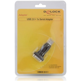 Delock USB-A 2.0 -> Serial RS-232 M/M adapter