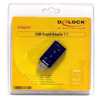 Delock Sound Adapter 7.1 USB2.0 hangkártya