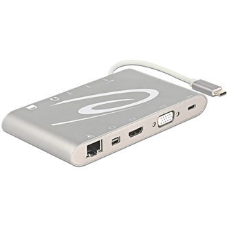 Delock USB Type-C 3.1-es dokkolóállomás, 4K