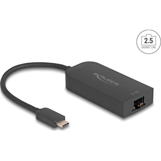 Delock USB Type-C  adapter   2,5 Gigabit LAN