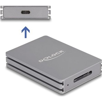 Delock USB Type-C  kártyaolvasó CFexpress memóriakártyákhoz A-típusú