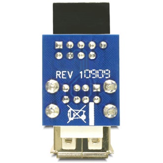 Delock USB-A Pinheader -> 2db USB-A 2.0 F/F adapter
