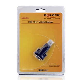 Delock USB-A 2.0 -> Serial RS-232 M/M adapter