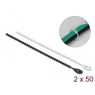 Delock Újrahasználható kötöző Hx 120 x Sz 3,6 mm 100 db.