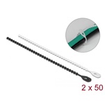Delock Újrahasználható kötöző Hx 180 x Sz 3,6 mm 100 db.