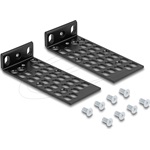 Delock Univerzális tartó szerelő/rögzítő szett 2 db.-os fekete