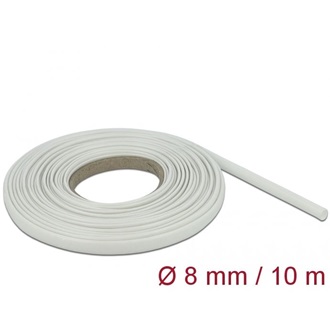 Delock Üvegszálas borítás 10 m x 8 mm fehér