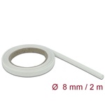 Delock Üvegszálas borítás 2 m x 8 mm fehér