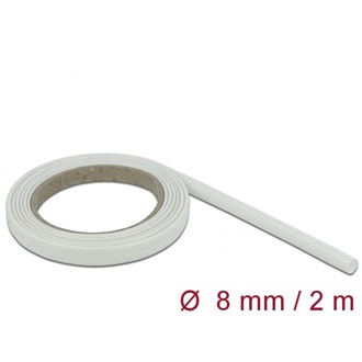 Delock Üvegszálas borítás 2 m x 8 mm fehér