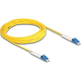 Delock Üvegszálas optikai kábel LC Duplex - LC Duplex egyszerű módozatú, OS2 hajlított, 10 m