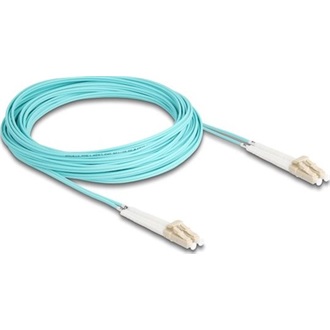 Delock Üvegszálas optikai kábel LC Duplex - LC Duplex egyszerű többszörös, OM3 hajlított, 10 m