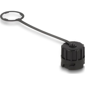Delock Védősapka Delock RJ45 apához 67049 IP68 por és vízhatlan fekete