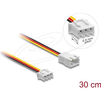 Delock Ventilátor bővítő kábel apa - anya 3 tűs 30 cm