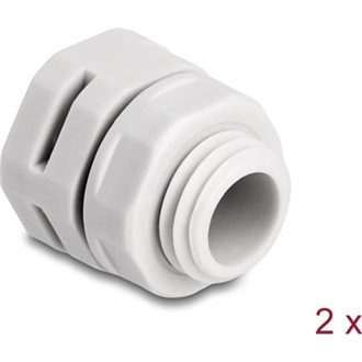 Delock Ventillációs csatlakozó M12 szürke 2 db.