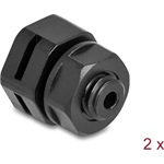 Delock Ventillációs csatlakozó M6 fekete 2 db.