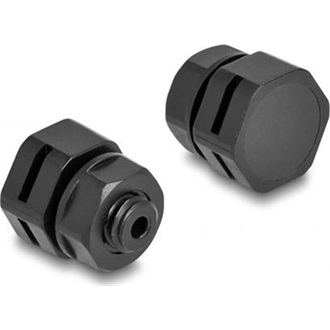Delock Ventillációs csatlakozó M6 fekete 2 db.
