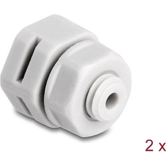 Delock Ventillációs csatlakozó M6 szürke 2 db.