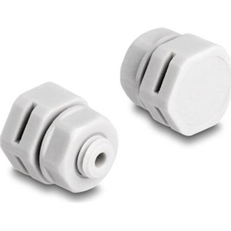 Delock Ventillációs csatlakozó M6 szürke 2 db.