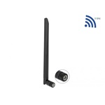 Delock WLAN 802.11 ac/ax/a antenna RP-SMA apa 5 dBi 20 cm hosszú kétirányú billenő csatlakozással ha