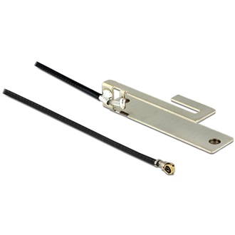 Delock WLAN Antenna MHF IV/ HSC MXHP32 802.11 b/g/n PIFA 3 dBi 250 mm internal