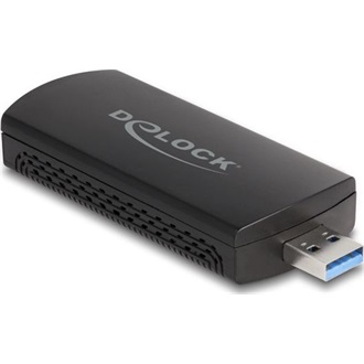 Delock Wi-Fi 6E duális Band WLAN USB adapter AX5400 (2 x 2402 + 574 Mbps)