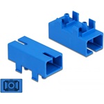 Delock SC Simplex -> SC Simplex F/F adapter kék Single-mode